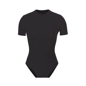 SKIMS Black Fits Everybody T-Shirt Bodysuit (NWT)